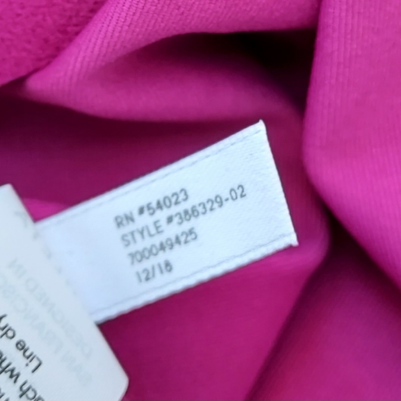 Athleta Twist Up Tankini Swim Top Size 34 B/C Pink Fuchsia Magenta NWT - Picture 11 of 12